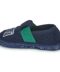 Chaussures Enfant Chaussons Giesswein TENFELD Marine -Martina Magasin Soldes 22899405 500 D