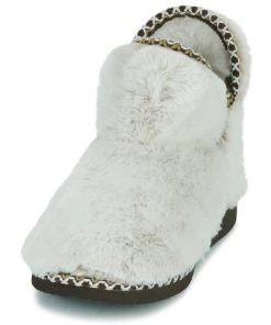 Chaussures Femme Chaussons Casual Attitude TOKKY Blanc -Martina Magasin Soldes 22947917 500 C