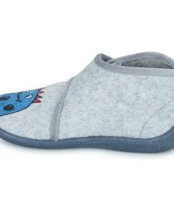 Chaussures Garçon Chaussons Citrouille et Compagnie CORMORAN Gris -Martina Magasin Soldes 23004664 500 D