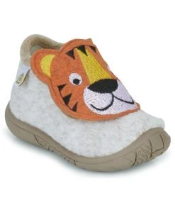 Chaussures Enfant Chaussons Citrouille et Compagnie BASILE Beige