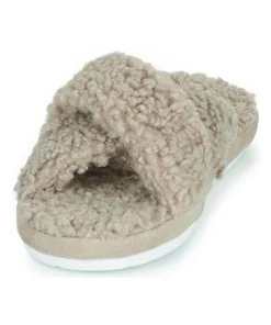 Chaussures Femme Chaussons Skechers COZY SLIDE Beige -Martina Magasin Soldes 23067620 500 C
