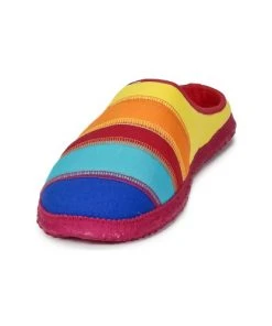 Chaussures Femme Chaussons Giesswein AZUSA Multicolore -Martina Magasin Soldes 283384 500 C