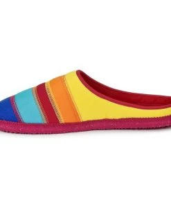 Chaussures Femme Chaussons Giesswein AZUSA Multicolore -Martina Magasin Soldes 283384 500 D