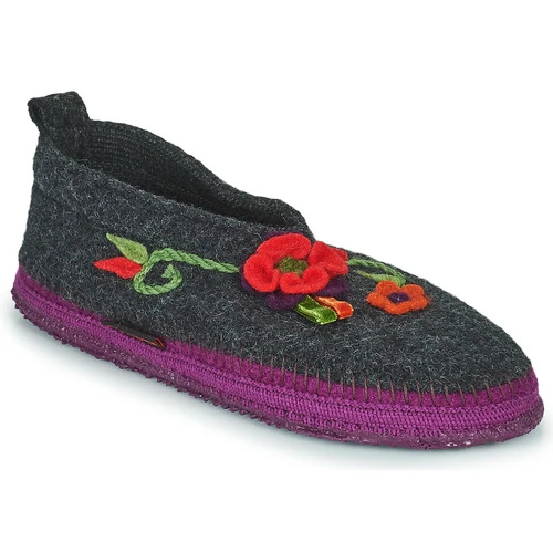 Chaussures Femme Chaussons Giesswein TANGERHÜETTE Gris 3 Chaussures Femme Chaussons Giesswein TANGERHÜETTE Gris