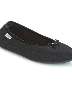 Chaussures Femme Chaussons Giesswein HOHENAU Noir