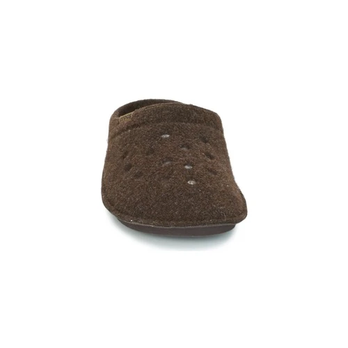 Chaussures Chaussons Crocs CLASSIC SLIPPER Marron 4 Chaussures Chaussons Crocs CLASSIC SLIPPER Marron – Image 3