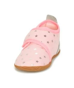 Chaussures Fille Chaussons Giesswein SALSACH Rose -Martina Magasin Soldes 6834063 500 C