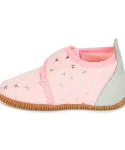 Chaussures Fille Chaussons Giesswein SALSACH Rose -Martina Magasin Soldes 6834063 500 D