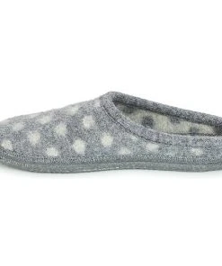 Chaussures Femme Chaussons Giesswein NEUENSTEIN Gris -Martina Magasin Soldes 8090971 500 D